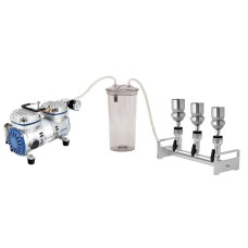 Stainless Steel Multi-Position Filtration System Ultimate Vacuum(mbar):150 Model:BioVac320B  Wiggens Germany